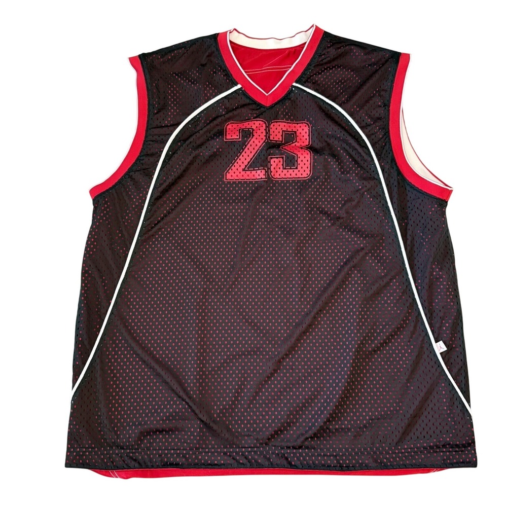 Jordan Reversible Basketball Jersey Michael Jordan #23 Sleeveless Mens Size XXL